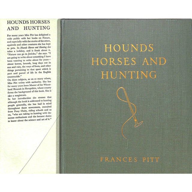 PITT, Frances [272] pp. Country Life Limited 1948 10" x 7 3/4" Illustrated by Michael Lyne Engaging look at "horses,...