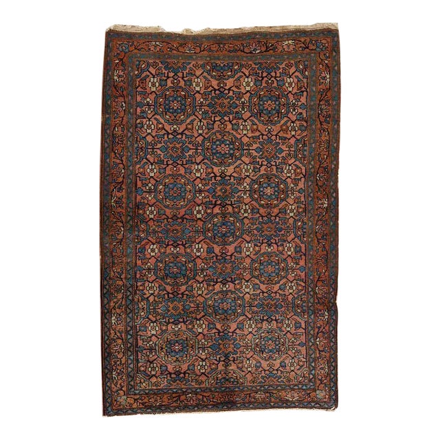 Antique Persian Hamadan Rug Modern Style For Sale