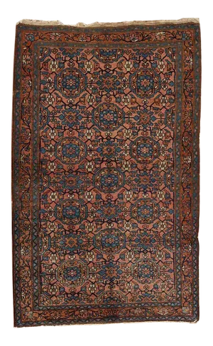 Antique Persian Hamadan Rug Modern Style