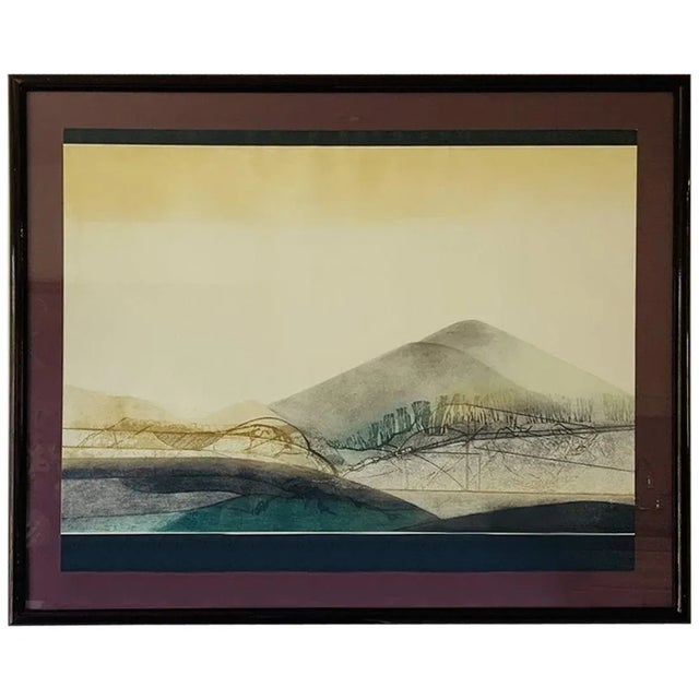 Crosscurrents II Artist Proof Print by Renata Zerner For Sale - Image 13 of 13