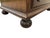 1970s Ethan Allan Charter Oak Jacobean End Table Bachelors Silver Chest Nightstand For Sale - Image 9 of 15