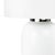 Transitional Kyoto Ceramic Table Lamp, White For Sale - Image 3 of 5