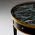 Ebonized Side Table with green Marble Top, France 2nd Half 19th Century For Sale In New York - Image 6 of 6