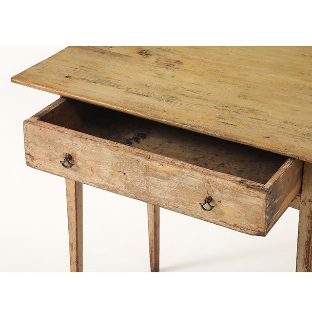 19th Century Antique Painted Side Table For Sale - Image 5 of 12