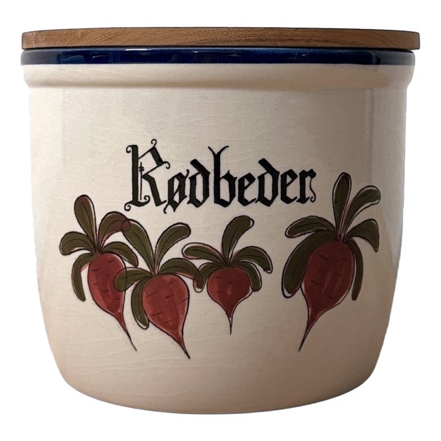 Pernille Ceramic Jar by Johannes Hansen for Knabstrup For Sale