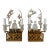 Sherle Wagner Crystal Chinoiserie Basket Sconces For Sale