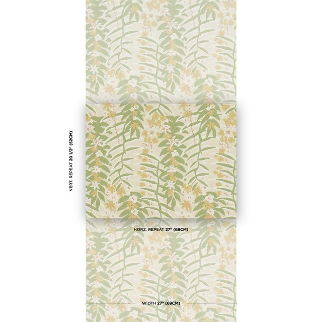 Ashbee Botanical is an airy allover floral wallpaper with wonderful movement and a loose, stylized aesthetic. Use this...