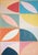 Bauhaus 2026, Geometric Astronomy Triptych, Modern Bauhaus Tiles, Modern Floral Axis I, Acrylic Paint on Watercolor Paper, 2026 For Sale - Image 3 of 11