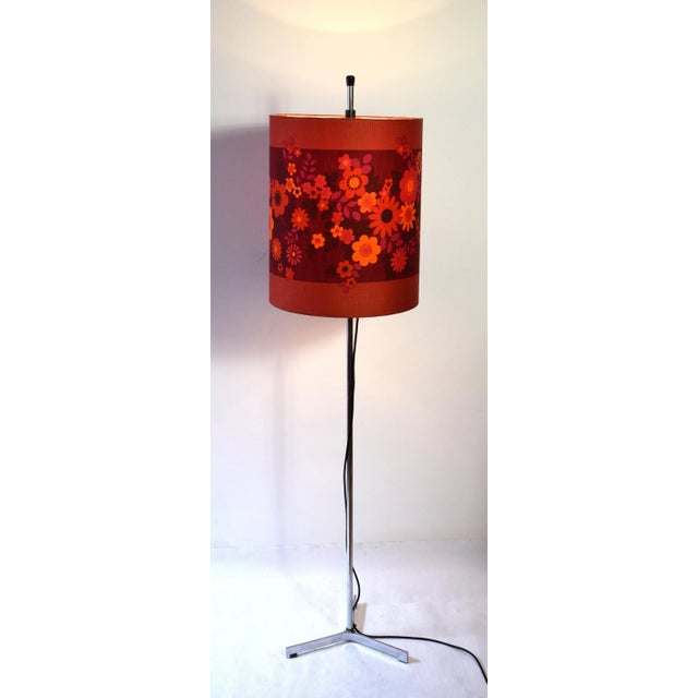 Red Floor Lamp from Staff, 1960s For Sale - Image 8 of 8
