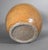 Late 20th Century Late 20th Century Chinese Mustard Glazed Incised Slip Decoration Ceramic Vase Vessel For Sale - Image 5 of 7