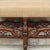 Early 20th-C. Neo-Classical Style Carved Mahogany Bench With Eagles For Sale In Atlanta - Image 6 of 7