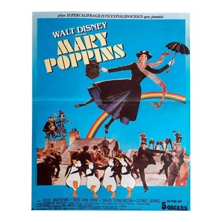 1964 Mary Poppins French Poster For Sale