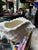 Pair of Large White Ceramic Shell Style Planters For Sale - Image 10 of 10