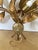 Hollywood Regency Gold-Colored Floral Brass Wall Lamp by Hans Kögl, 1960s For Sale - Image 13 of 14