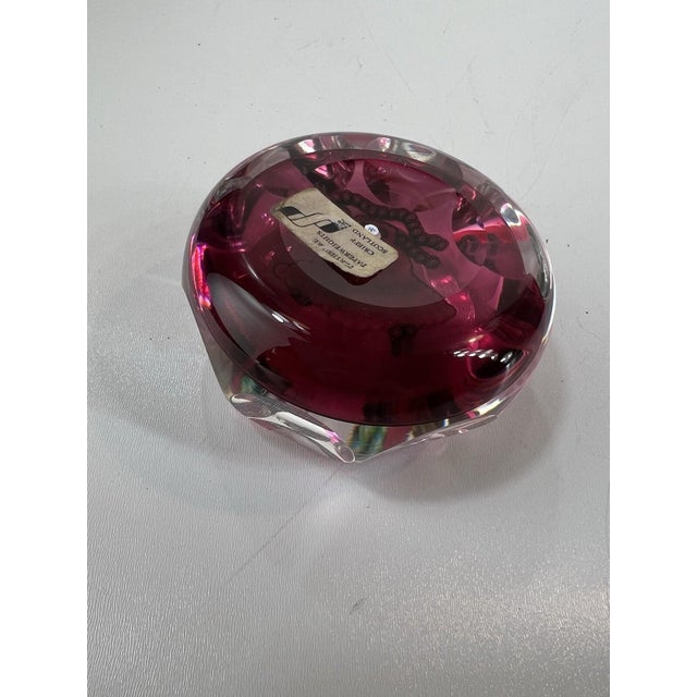 Paperweight Christmas Bells Glass 1977 Signed Vintage Perthshire For Sale - Image 6 of 18