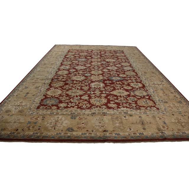 New Agra Rug - 12' X 18' For Sale In New York - Image 6 of 8