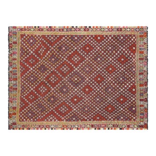 1960s Turkish Kilim For Sale