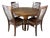 5 Piece Palettes by Winesburg 4ft Round Dining Set For Sale