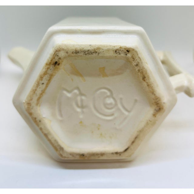 1940 McCoy Hexagonal Teapot For Sale In New York - Image 6 of 6