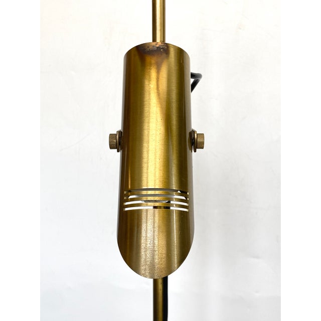 Italian Brass Floor Lamp attributed to Goffredo Reggiani for Reggiani, 1970s For Sale - Image 6 of 18