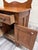 Wood Antique Victorian Oak Washstand With Storage and Towel Rack For Sale - Image 7 of 9