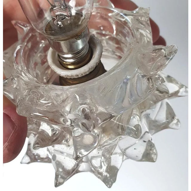 Table Lamps from Barovier and Toso Rostrato, 1940s, Set of 2 For Sale - Image 9 of 11