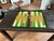 Mid 20th Century Faux Snakeskin Game Table with Removable Top For Sale In Palm Springs - Image 6 of 18