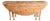 20th Century English Scrub Pine Dropleaf Gateleg Dining Table For Sale