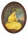 Vintage Wood Carved Frame Containing “Age of Innocence” Lithograph For Sale