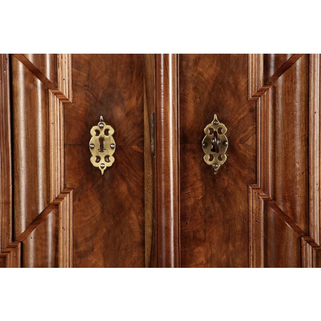 Late 17th Century Renaissance Walnut Cabinet, 1700s For Sale - Image 16 of 18