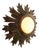 Sunflower Wall Light with Textured Glass Diffuser For Sale