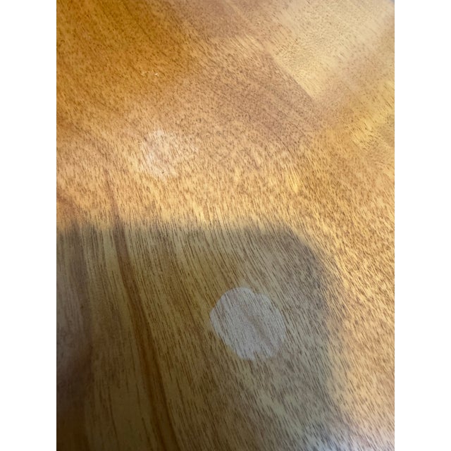 2 MCM Vintage Authentic Heywood-Wakefield Champagne M-308-G Step End Tables For Sale - Image 12 of 12