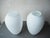 Mid-Century Opaline Glass Vase, Bohemia, 1960s, Set of 2 For Sale - Image 3 of 10