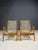Vintage Lounge Chairs by Jan Vaněk, 1940s, Set of 2 For Sale - Image 3 of 8