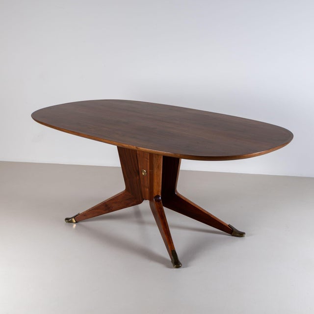 Large Dining Table, Italy, 1950s For Sale In New York - Image 6 of 7