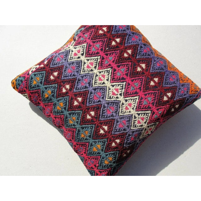 Kilim Rug Pillow For Sale In Houston - Image 6 of 11