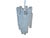 Mid-Century Murano Glass Ice Effect Chandelier, 1970s For Sale - Image 9 of 9