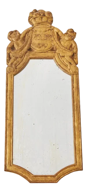 Gilded and Sealed Mirror, 1919
