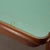 Brown Vintage Table in Painted Beech with Glass Top, Italy, 1950s-1960s For Sale - Image 8 of 10