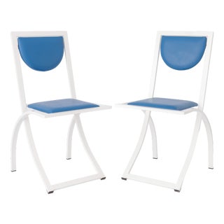 Set of Vintage Dining Chairs by Karl Friedrich Förster for Manufacturer KFF, 1980s For Sale