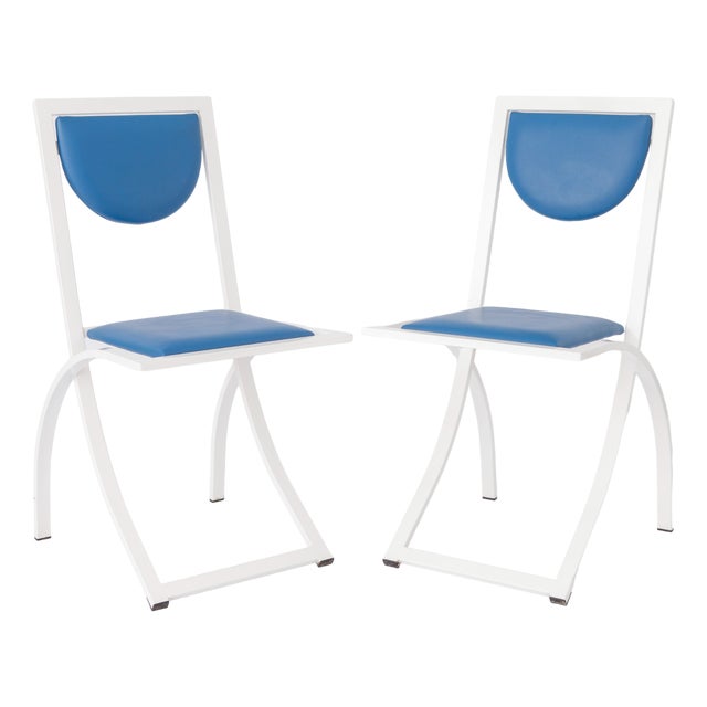 Set of Vintage Dining Chairs by Karl Friedrich Förster for Manufacturer KFF, 1980s For Sale