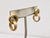 Modern Vintage 1980s Signed Givenchy Goldtone Loop Drop Pierced Earrings-2 Pieces For Sale - Image 3 of 9