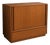 Mid-Century Modern Danish Teak Tambour Door Drinks Cabinet, 1960s For Sale