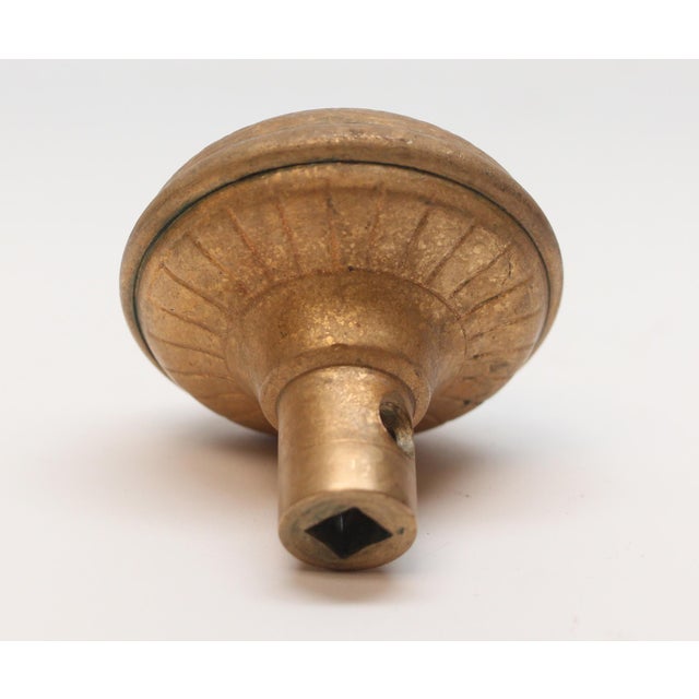 Antique Ireland Bronze Passage Door Knob For Sale - Image 4 of 4
