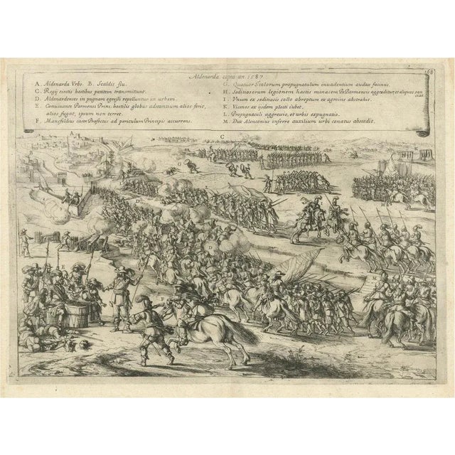 The Aftermath of Battle for Oudenaarde in the Eighty Years' War, 1632, Print For Sale - Image 10 of 10