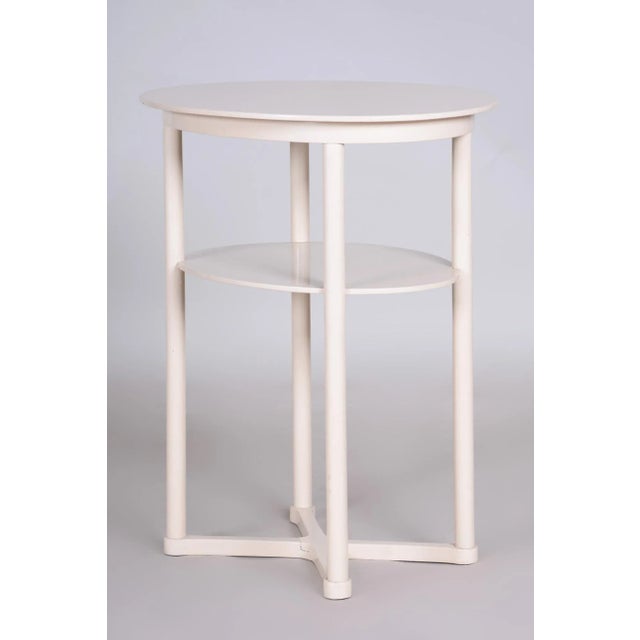 Small Art Deco Lacquered Wood Coffee Table attributed to Josef Hoffmann, Austria, 1910s For Sale - Image 6 of 8