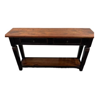 Arhaus Tuscan Console Table For Sale