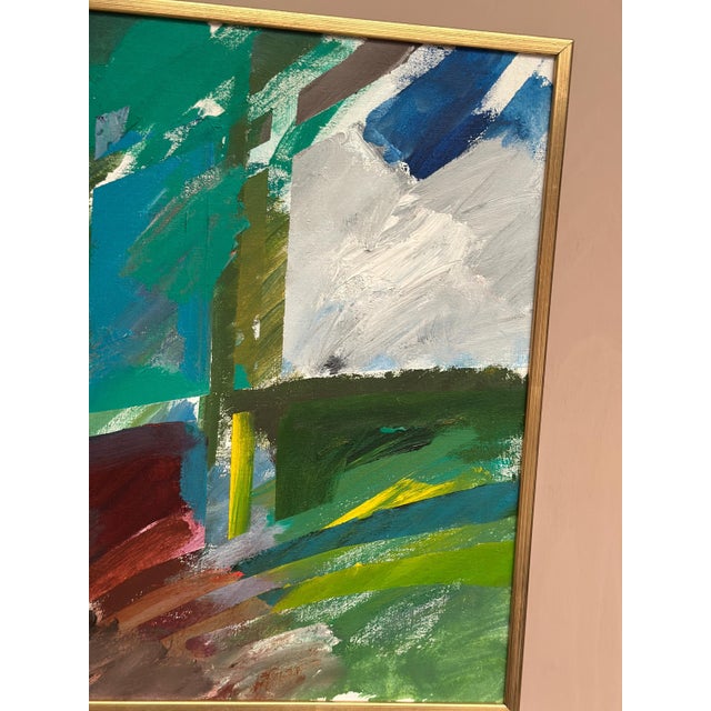 Carl Köhler, Abstract Motif, 1960s, Oil on Canvas, Framed For Sale - Image 11 of 12