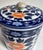 Fukagawa Koransha Blue &.White Peonies Lidded Porcelain Jar, C. 1930s For Sale - Image 10 of 17