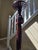 Antique Torchier Carved Mahogany Display Plant Stand - 5 Foot For Sale - Image 9 of 17